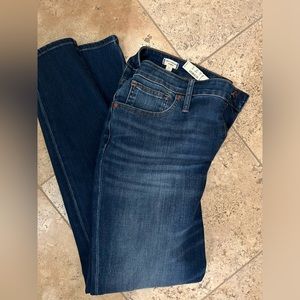 Madewell curvy high rise skinny jeans NWT